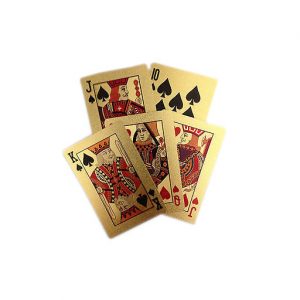 Gold Plated Playing Cards