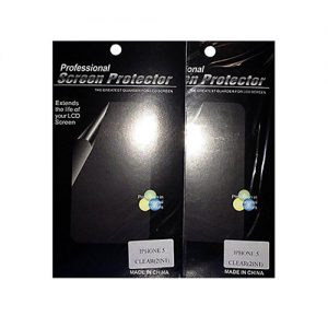 2x Clear Front and Back 2in1 Screen Protector for iPhone 5/5S