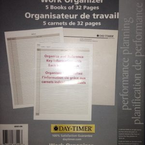 Day-timer Work Organizer