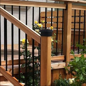 plastic post cap 3.5"