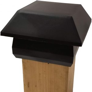 plastic post cap 3.5"