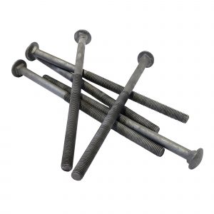 1/2" - 13 x 10" Carriage Bolt | Round Head| Hot Dip Galvanized | 20pcs Box