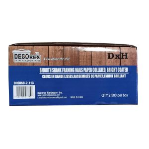 2" x .113 Smooth Shank Framing Nails