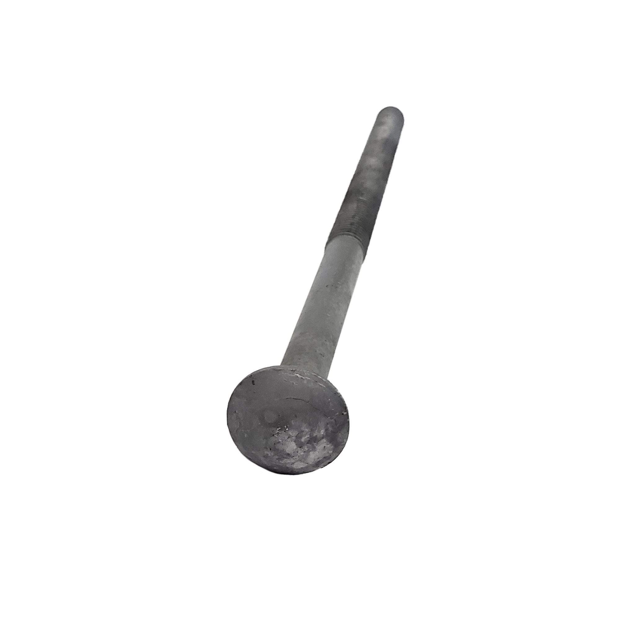 1/2" - 13 x 10" Carriage Bolt | Round Head| Hot Dip Galvanized | 20pcs Box - Image 2
