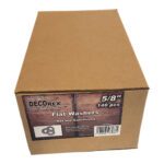 5/8" Flat Washer | Hot Dip Galvanized | 140 pcs Box