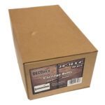 3/8" - 16 x 4" Carriage Bolt | Round Head | Hot Dip Galvanized | 90pcs Box