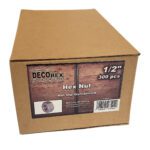 1/2" - 13 Hex Nut | Hot Dip Galvanized | 300 pcs Box