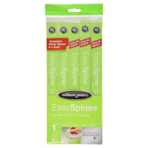 Wilson Jones 6-PK 1" Binder Easy Spines