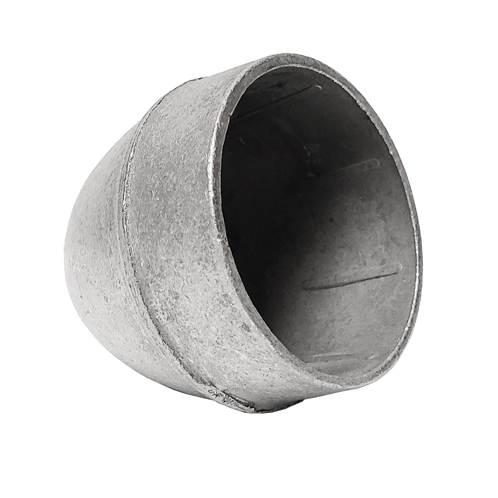 1 7/8" Aluminum Chain Link Fence Oval Style Main Post Cap - Image 4