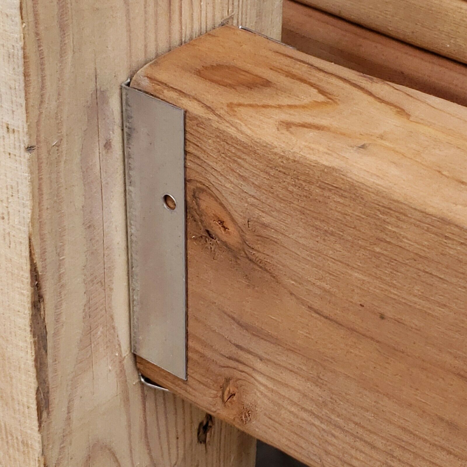 Fence Clip Bracket Hanger 1-9/16" W x 2-3/4" H For 2" X 4" Fence Rails (180 Pack) - Image 8
