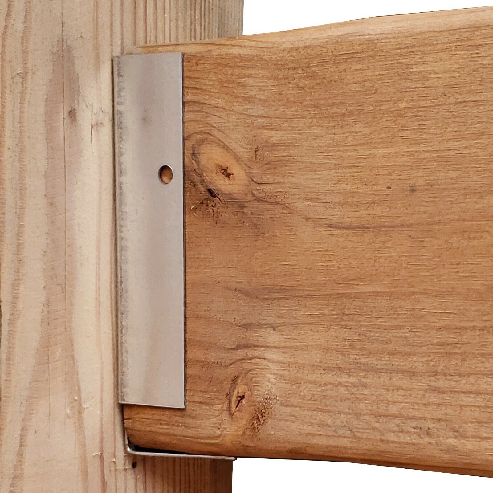 Fence Clip Bracket Hanger 1-9/16" W x 2-3/4" H For 2" X 4" Fence Rails (180 Pack) - Image 6
