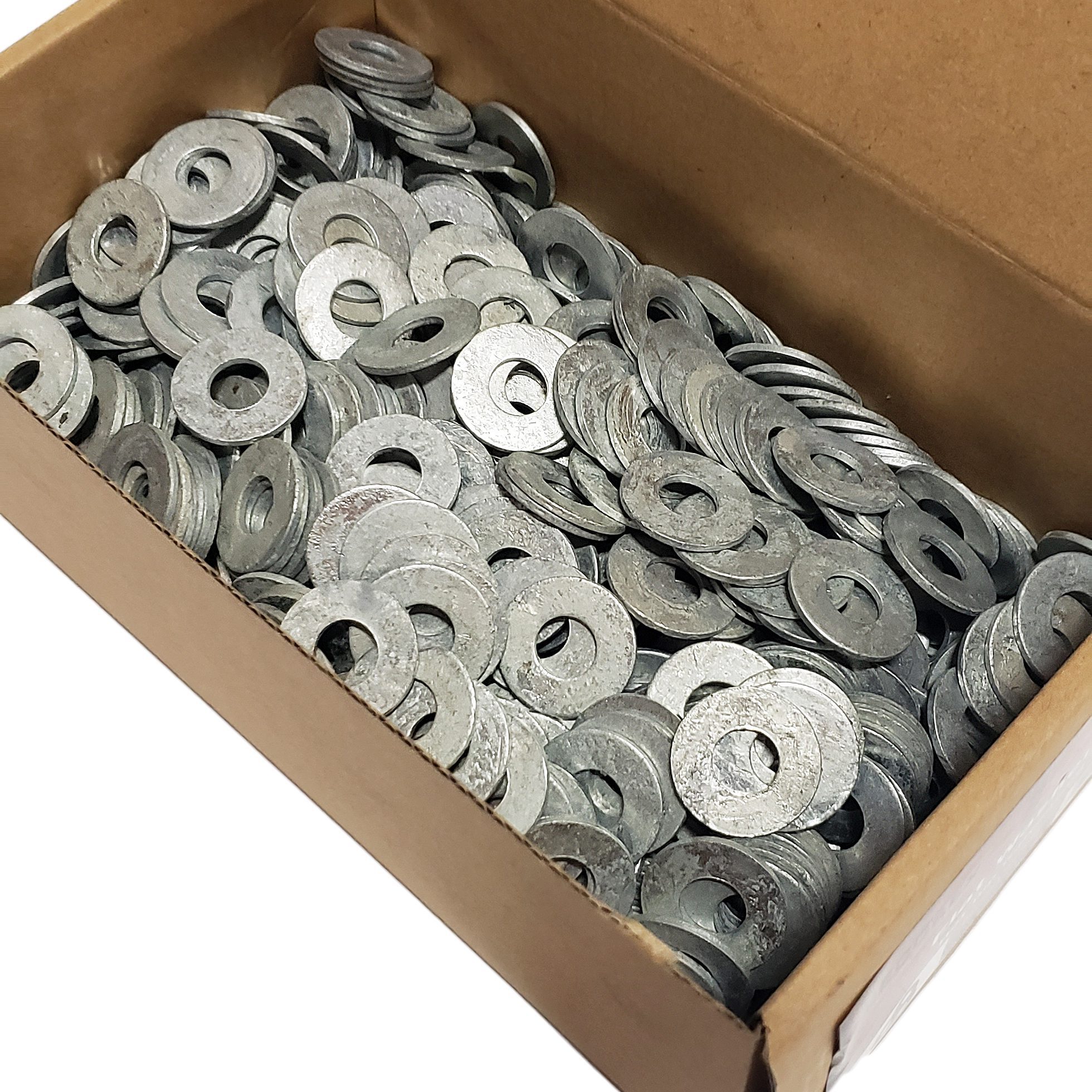 3/8" Flat Washer | Hot Dip Galvanized | 740 pcs Box - Image 2