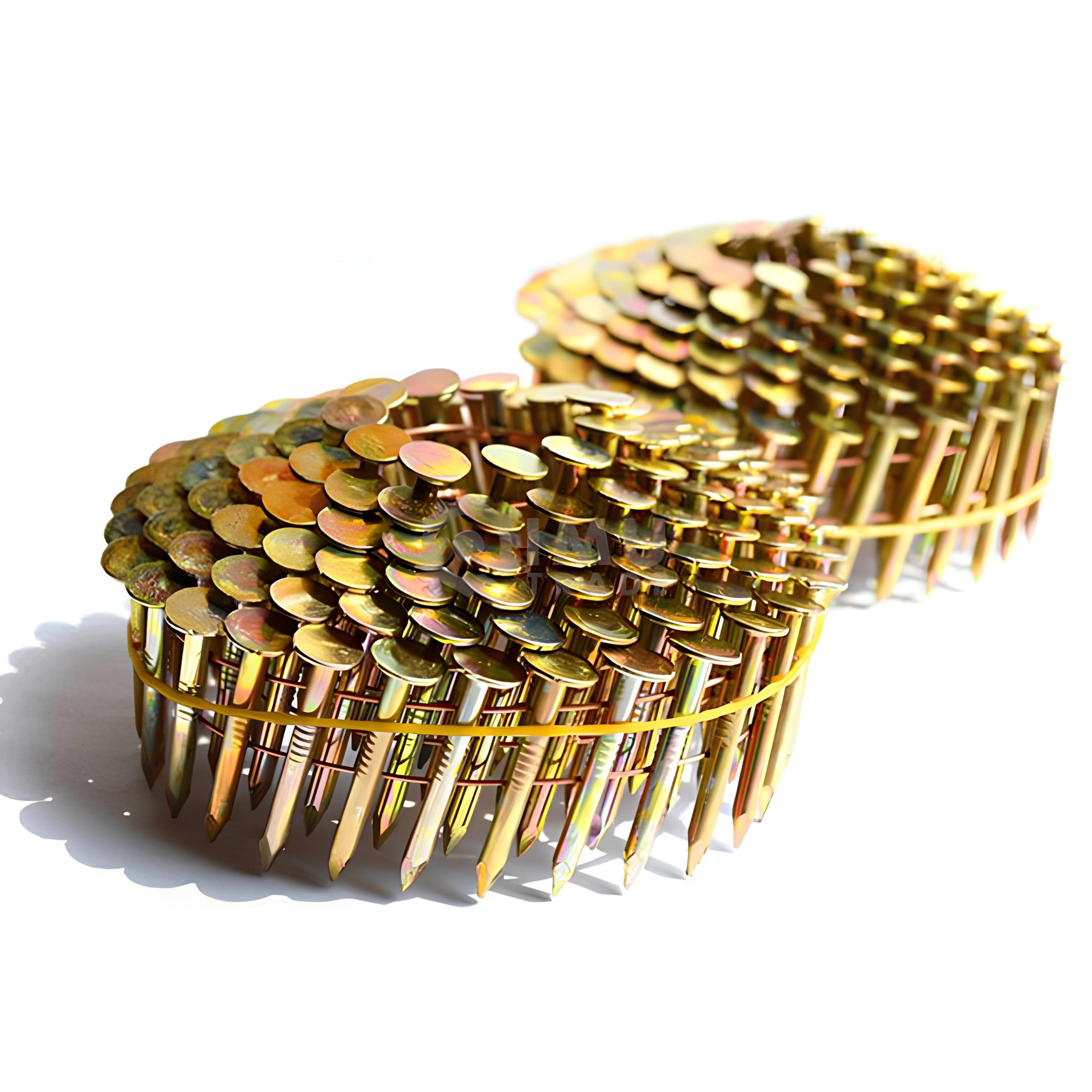 Coil Roofing Nails 1-1/4" x 0.120 Electro Galvanized, 15 Degree - 3600pcs (120pcs per coil, 30coils per box) - DHCRN-114.120-3600 - Image 5