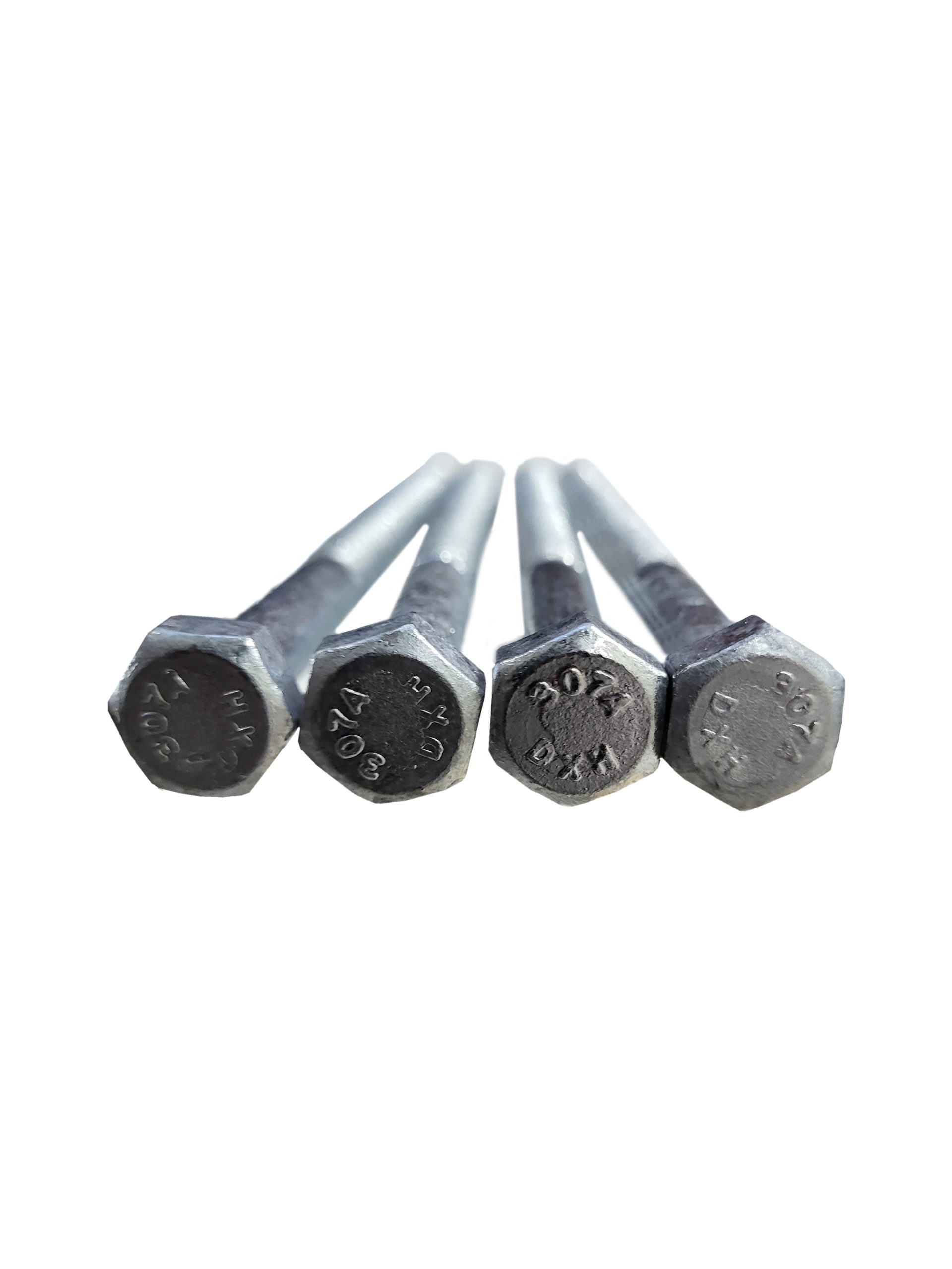 3/8" x 6" DXH Lag Bolt Screws, Hex Head, Hot Dip Galvanized - 5pcs - Image 3