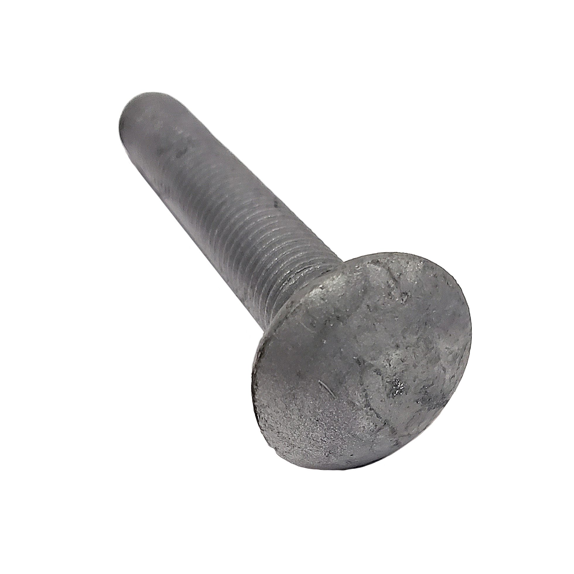 5/8" - 11 x 4" Carriage Bolt | Round Head | Hot Dip Galvanized | 30pcs Box - Image 2