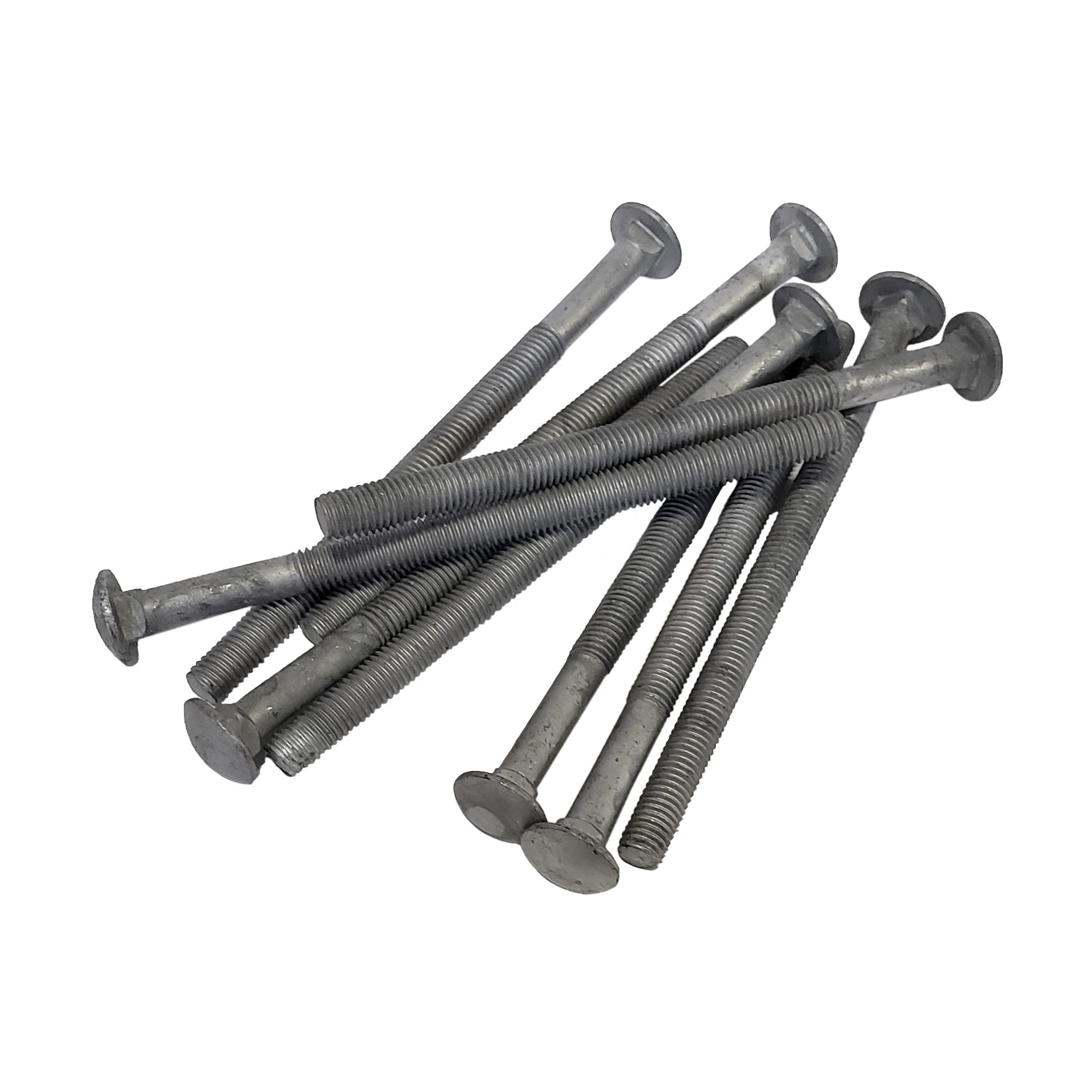 1/2" - 13 x 8" Carriage Bolt | Round Head| Hot Dip Galvanized | 30pcs Box - Image 4