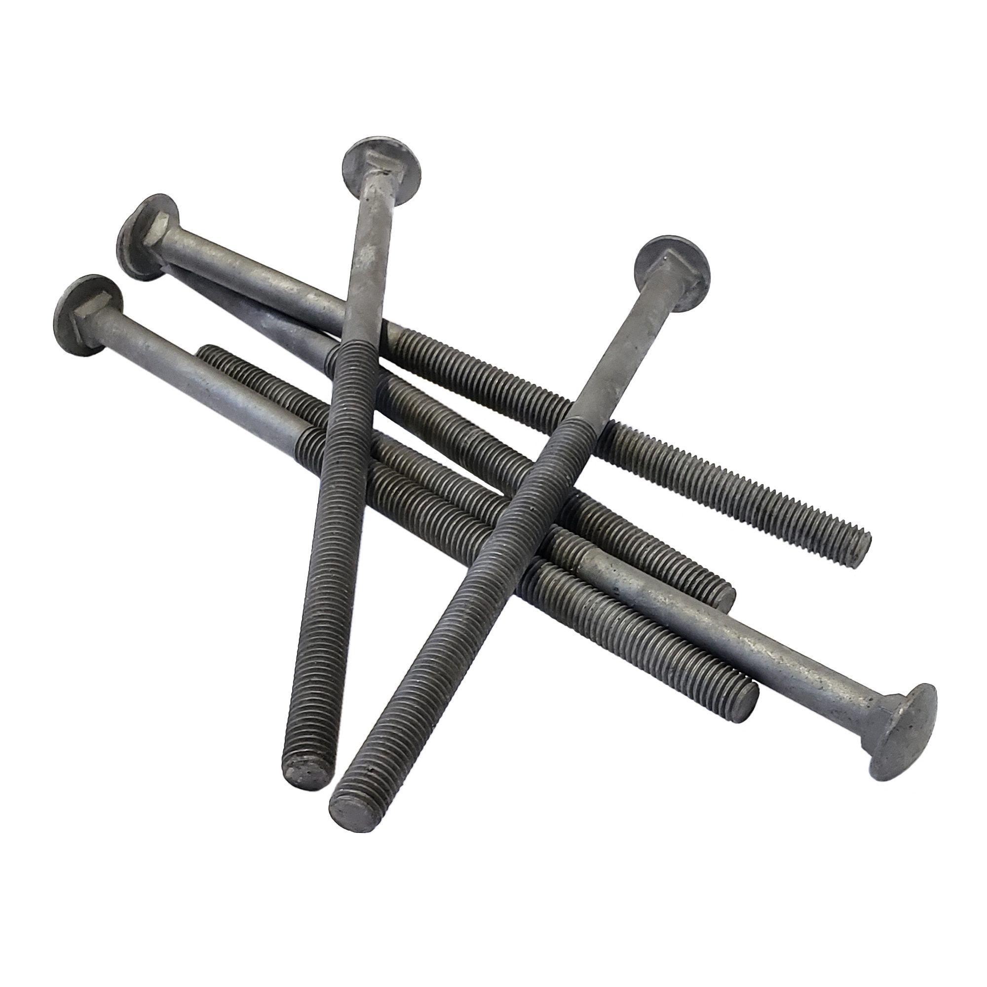 1/2" - 13 x 10" Carriage Bolt | Round Head| Hot Dip Galvanized | 20pcs Box - Image 5