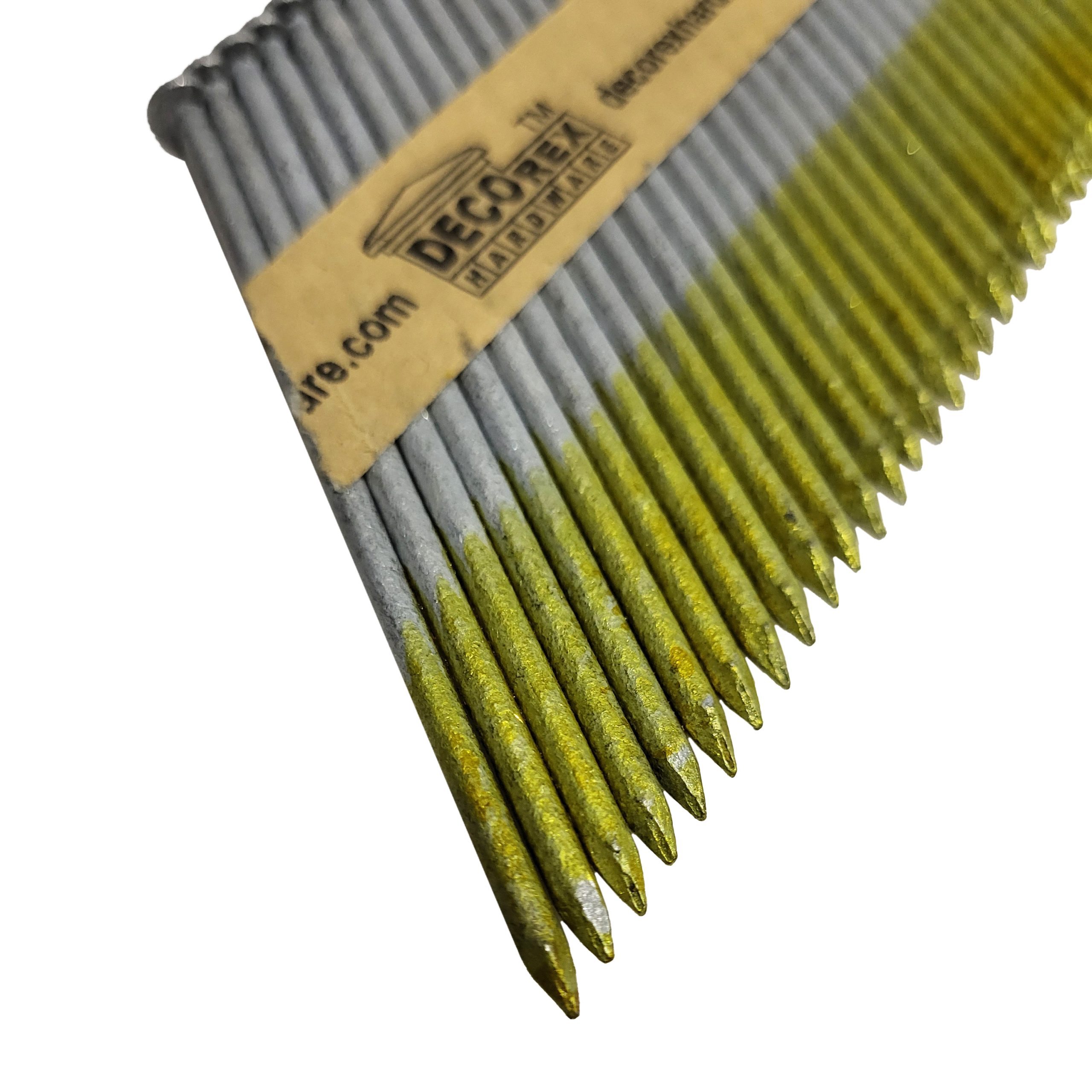 3 1/4" x .120 Smooth Shank Strip Nails, Paper Collated, Hot Dip Galvanized (30-34 Degree) - 2500pcs box (DHSNS-314.120) - Image 3