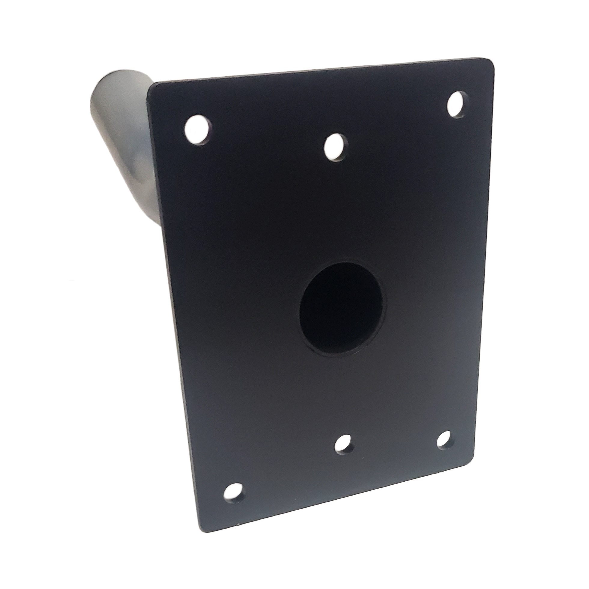Wall Tire Hanger 12" with Protective Plastic Sleeve and Set of Screws and Anchors - Galvanized Steel Powder Coated Black - TWTH-12 - Image 6