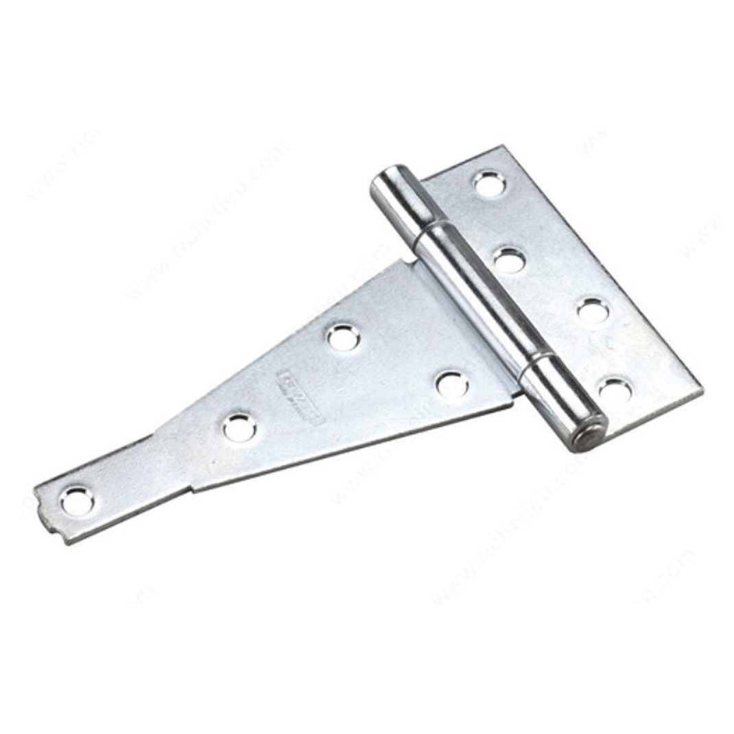 Onward Steel Heavy Duty Tee Hinge - 6" Zinc Plated 926CX-B (1 pcs set) - Image 6