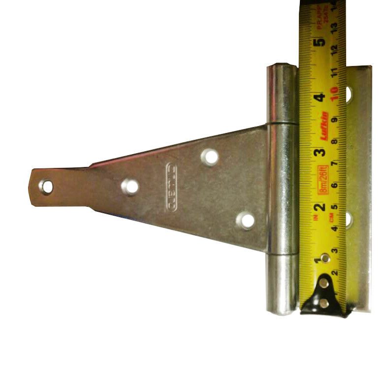 Onward Steel Heavy Duty Tee Hinge - 6" Zinc Plated 926CX-B (1 pcs set) - Image 7