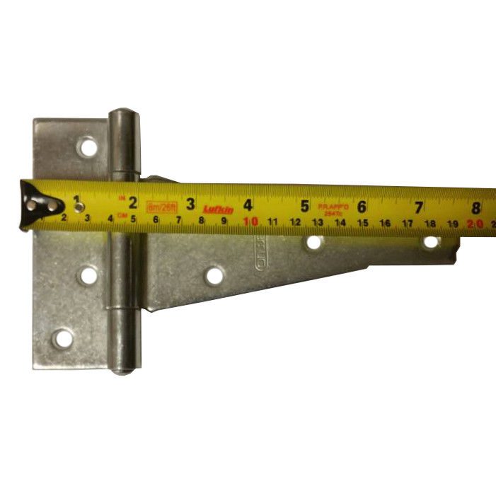 Onward Steel Heavy Duty Tee Hinge - 6" Zinc Plated 926CX-B (1 pcs set) - Image 8