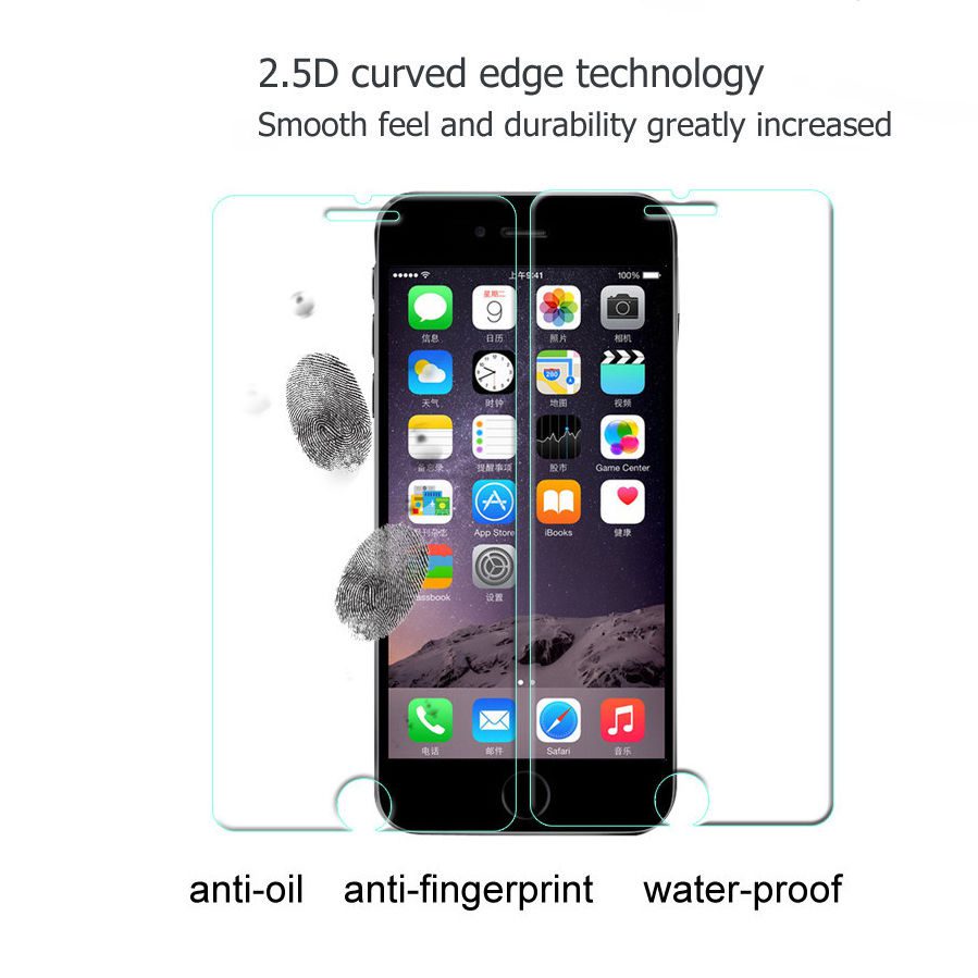 2 x Premium Tempered Glass Screen Protector for iPhone 6 Plus, iPhone 6S Plus - Image 2