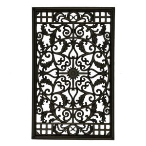 Nuvo Iron Rectangle Decorative Gate Fence Insert ACW61 Fencing, Gates, Home