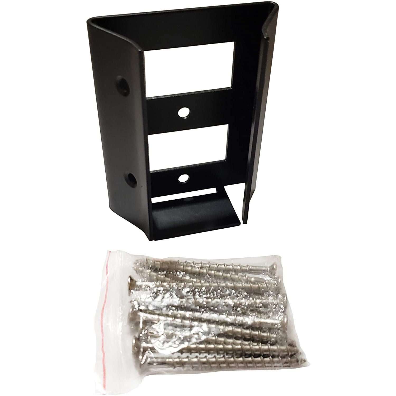 Deck and Stair Rail Connectors for Standard 2" x 4" Rail, Powder Coated Black - SDRC (4 pcs) - Image 4