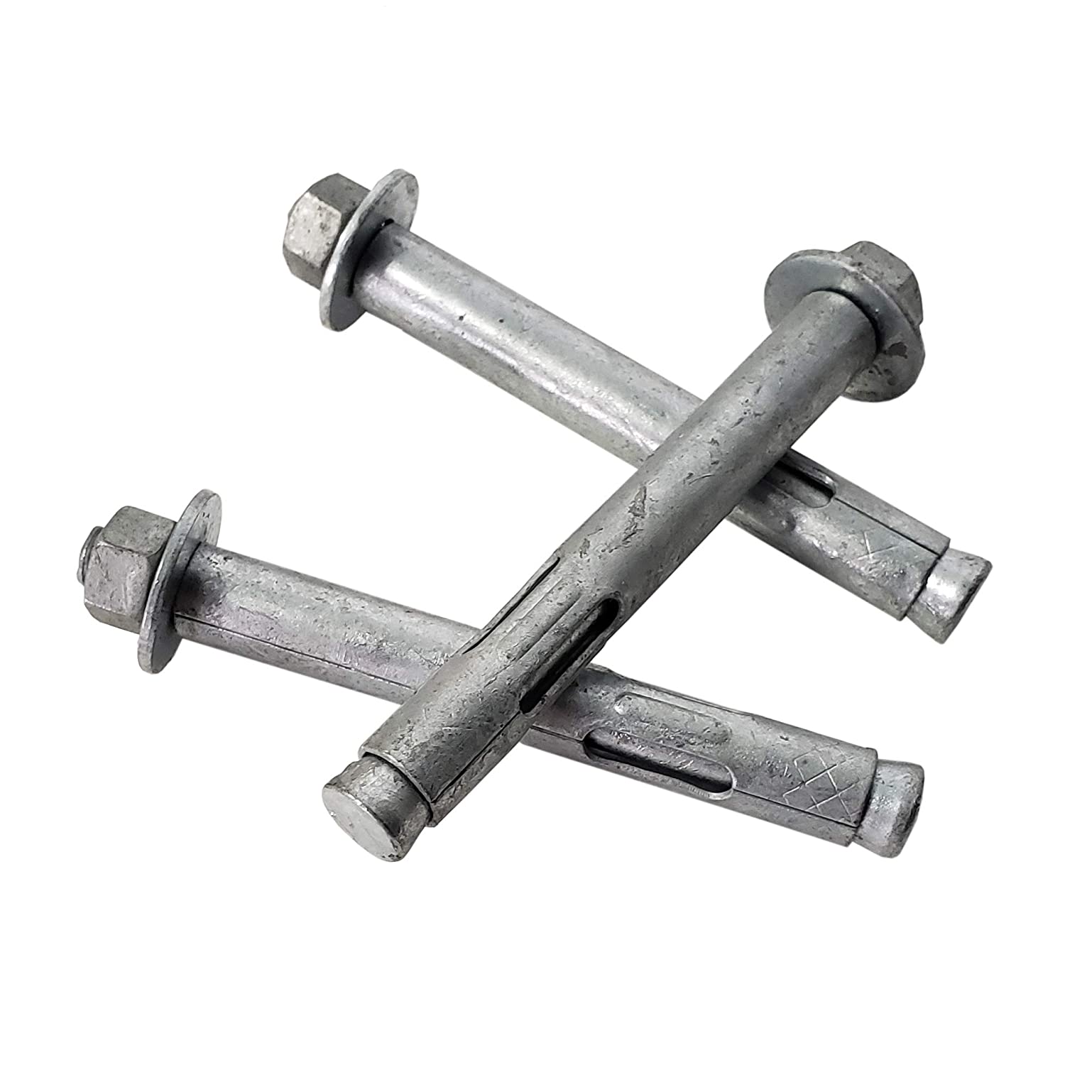 1/2" x 4" Sleeve Anchor | Hot Dip Galvanized | Hex Head | 20pcs per Box - Image 7