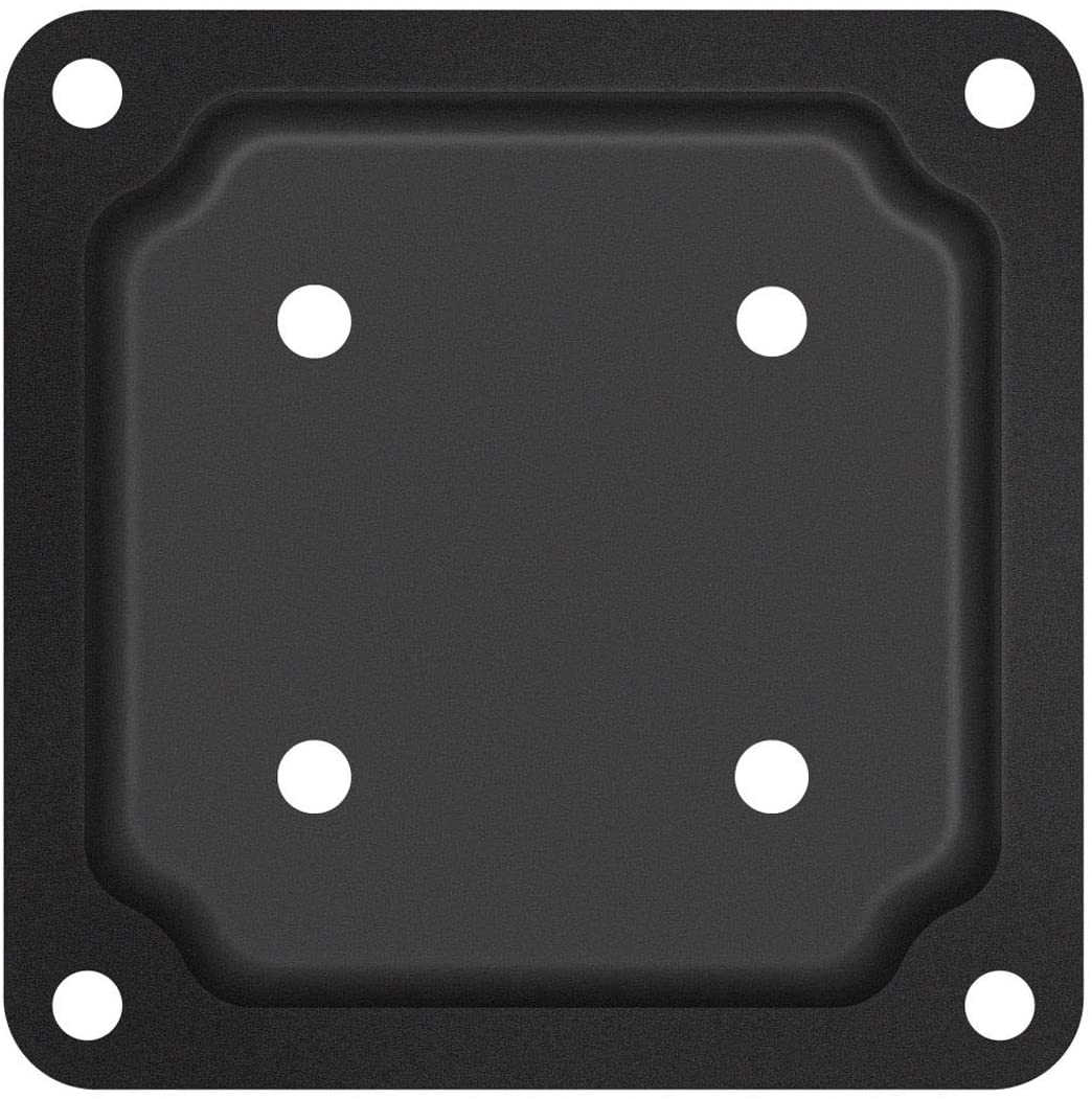 Nuvo Iron 4" x 4" Wood Post Plate Connector, Black - WPCP4B - Image 3
