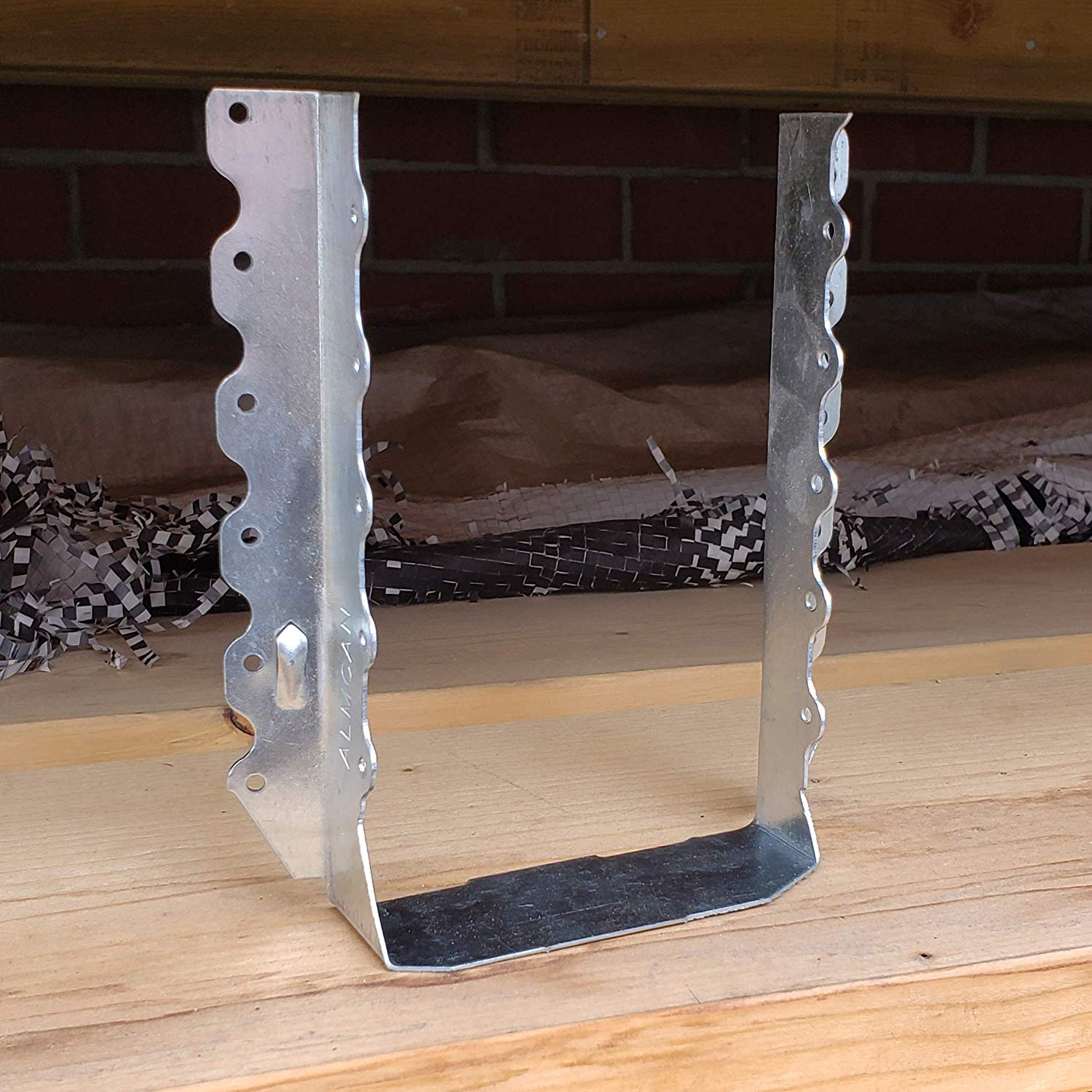 Joist Hanger for 6" x 8-10" Nominal Lumber - 18G Steel G185 Triple Zinc Galvanized #228-3 - Image 6