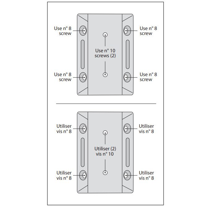 Nuvo Iron Stair Rail Connectors for Standard 2x4 Rail - Plastic Black - SRC (4 Pcs Per Pack) - Image 4