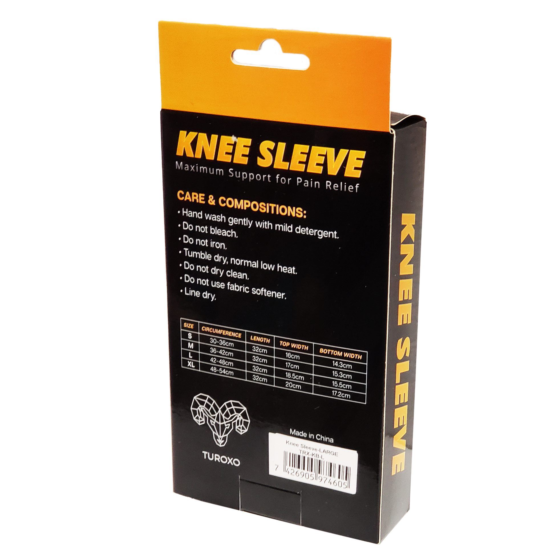 Knee Sleeve - 2 Pack - L - Optimum Compression - 4 Way Stretching - Quick Dry - Pain Relief - Image 2