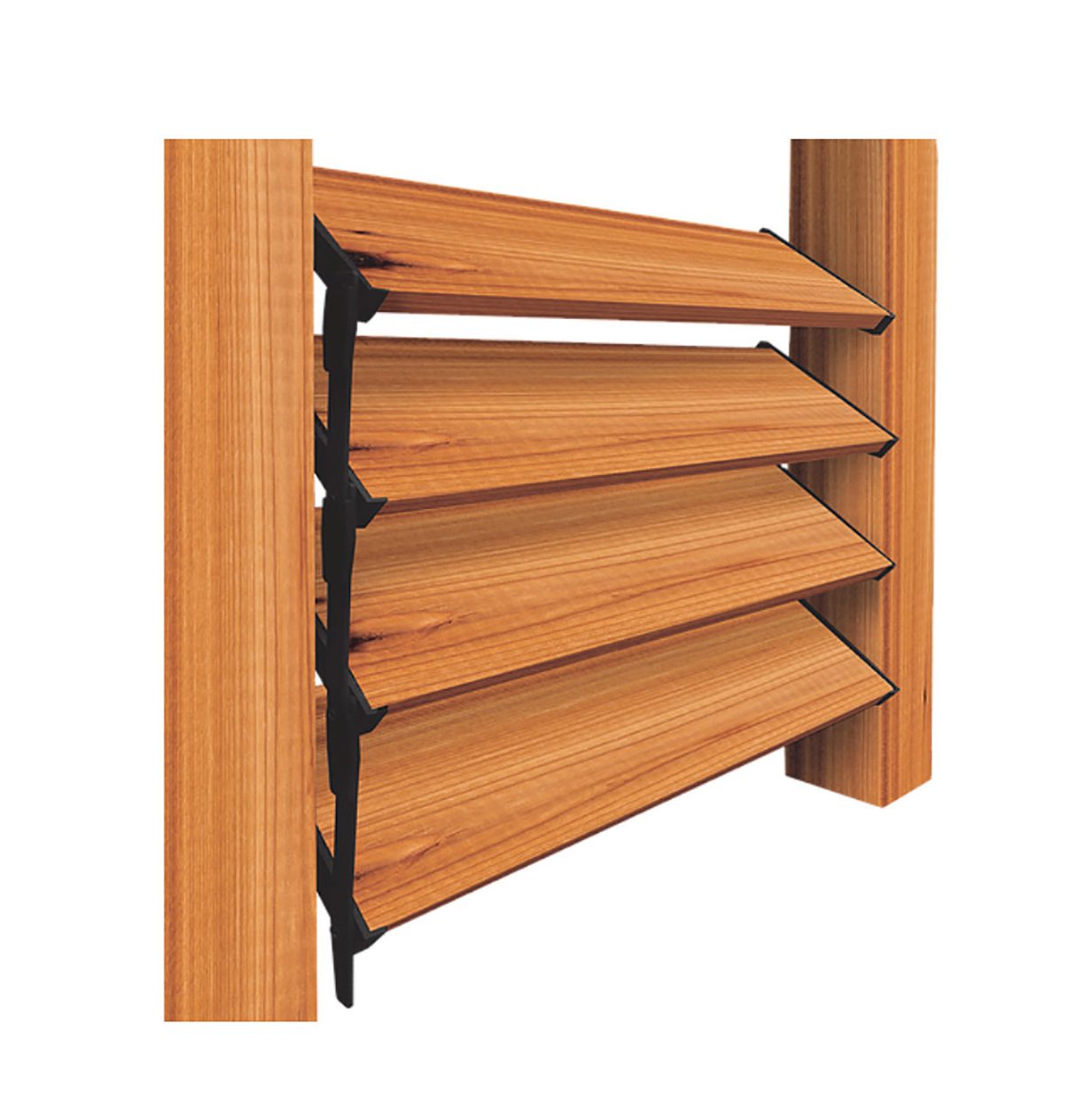 Nuvo Iron Louver System (Designed for use of up to 48”W) - LSB48