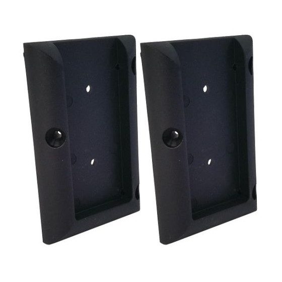 Liv Outdoor Railing Connectors Black (2-Pack)