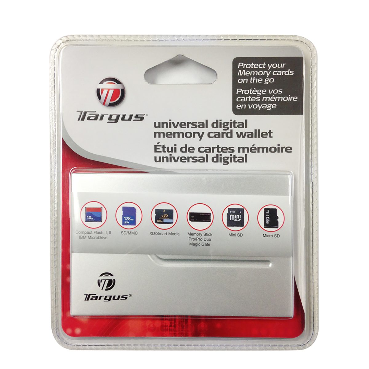 Targus Memory Card Storage Case - Aluminum - 2 Memory Card - TGC-UMW - Image 2