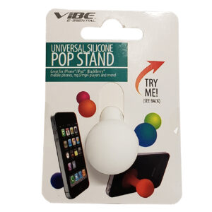 Vibe Universal Silicone Pop Stand - VE-1061-ASST - White