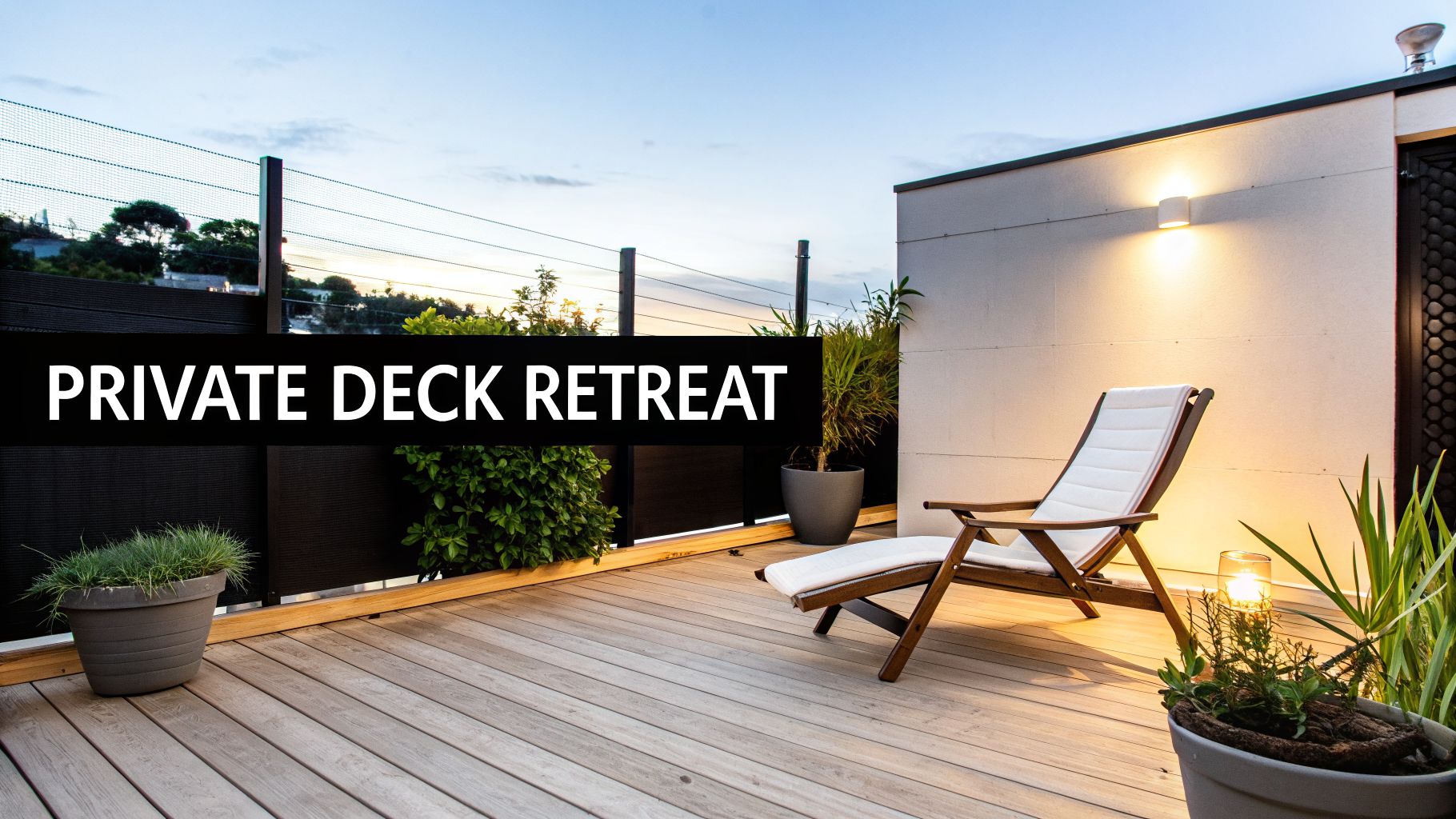 privacy ideas for deck railings