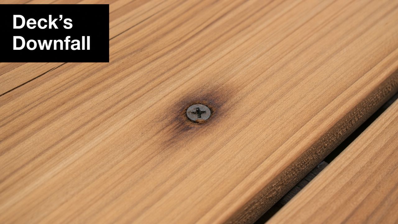 Why Your Beautiful Cedar Deck Needs the Right Screws
